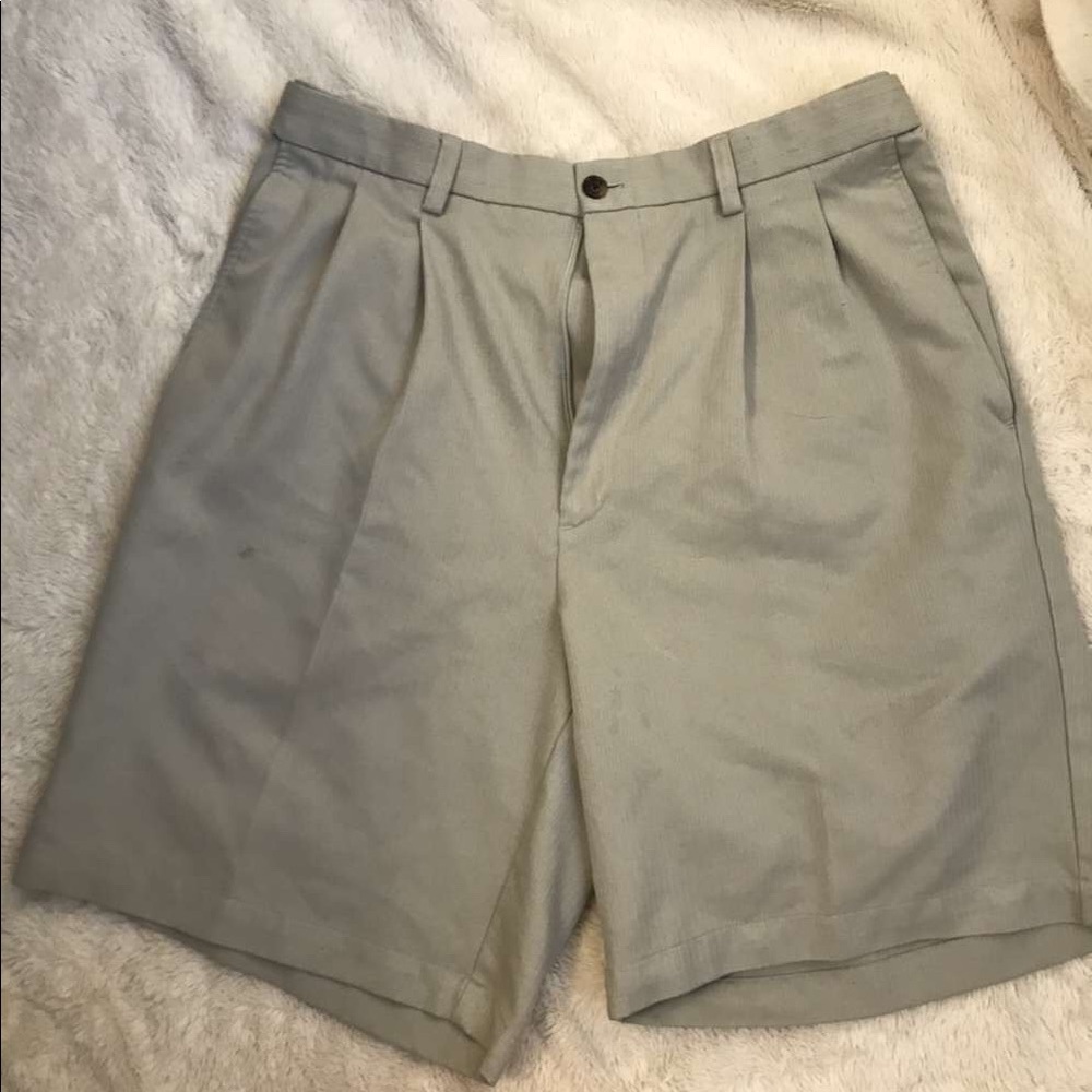 Haggar formal khaki shorts